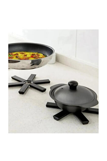 bluvex Foldable Heat Resistant Silicone Trivet Non-Slip Pot Mat