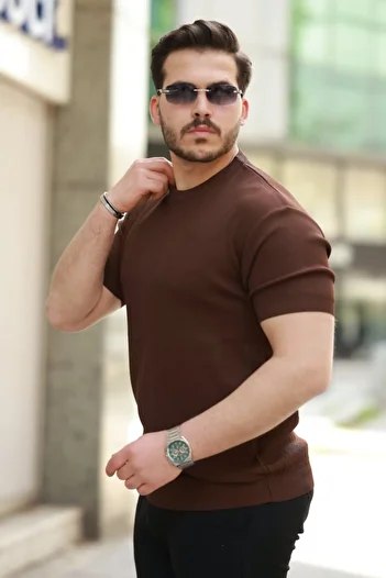Kokosh moda Ανδρικό μπλουζάκι με κοντό μανίκι με λαιμόκοψη