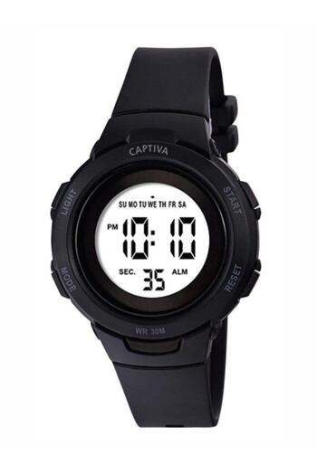 captiva Digital 3 Atm Water Resistant Children's Wristwatch with Light+Alarm+Stopwatch+Calendar Cp.Yn.25.01