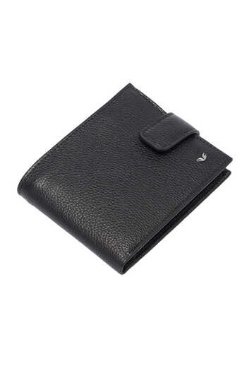 Tergan Black Genuine Leather Men's Wallet - S1Ce00001567-A6F