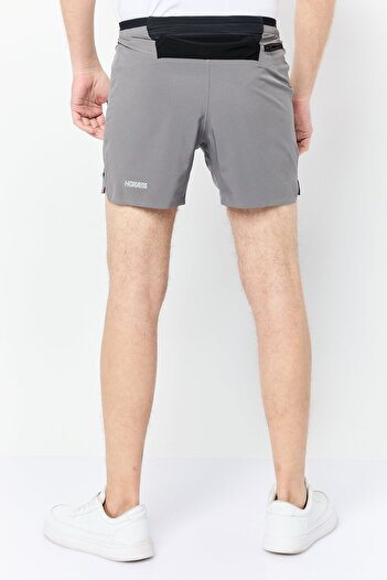 hoka Men Sportswear Fit Training Shorts, Grey