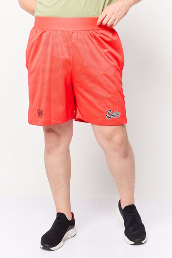 adidas Men Sportswear Fit Training Shorts, Red