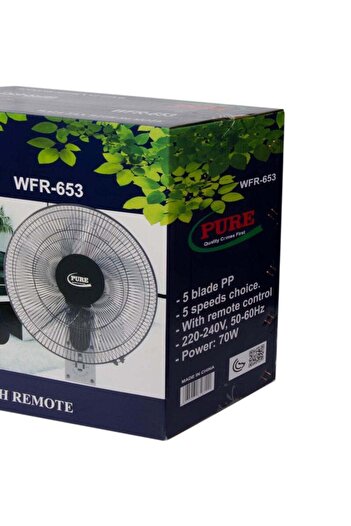 Pure Wall fan with remote