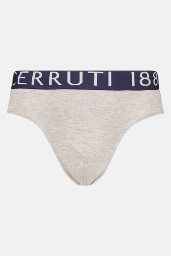 Cerruti 1881 Men Brand Logo Brief, Grey