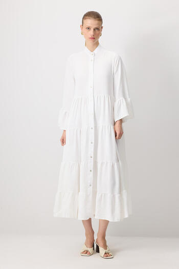 Touché Privé Φόρεμα με κουμπιά Oversize