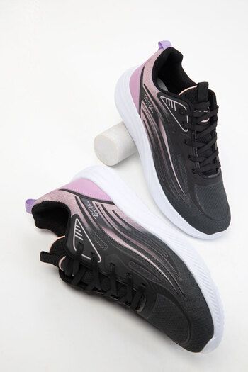 SOHO Black-Powder Women's Sneaker 20581