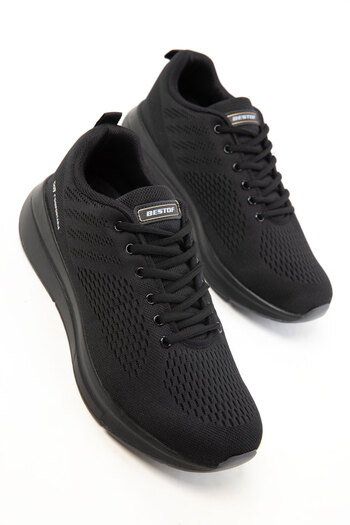 SOHO Black-Black Men's Sneaker 20582