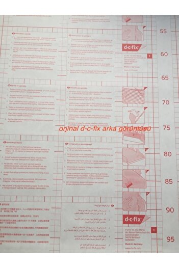 d-c-fix Siyah Kadife Yapışkanlı Folyo 45cm X 1mt