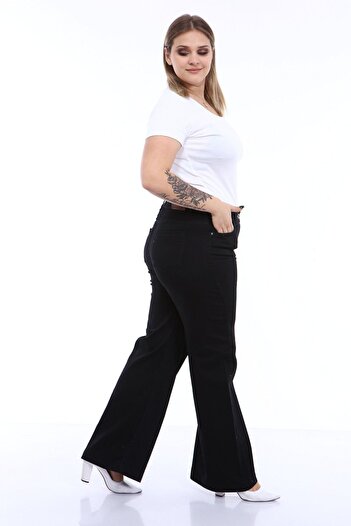 SERRA BÜYÜK BEDEN Wide Leg Trousers