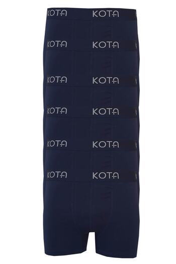 KOTA 6-парені чоловічі боксери з лікрам, бавовняні, еластичні, зручні, кольорові, з лапками