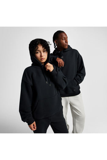 Converse Loose Fit Unisex Siyah Hoodie