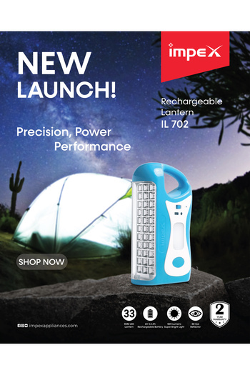 İMPEX Impex Rechargeable Emergency Light (IL 702)