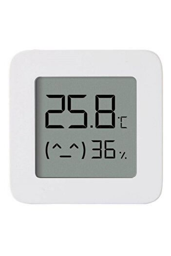 Xiaomi Xiaomi Mi Temperature and Humidity Sensor 2 with Digital Display Bluetooth Smart Home White