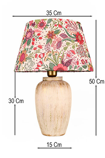 Hmydesign Floravie Handmade Decorative Ceramic Lampshade