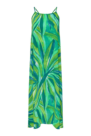 ONLY Women's Tenle Back Tie Strap Long Dress 15343119 Green