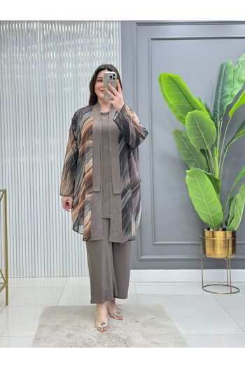 GK Plus Size 3-Piece Tunic Suit