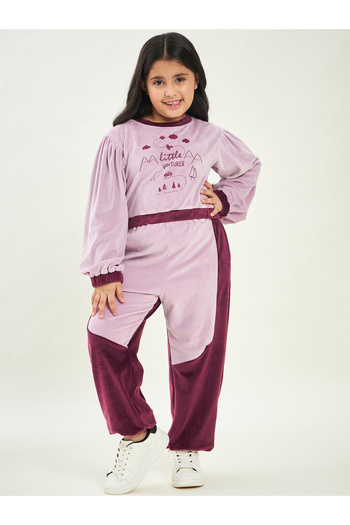 Stylo Bug By Styli Graphic Print Sweatshirt With Track Pants