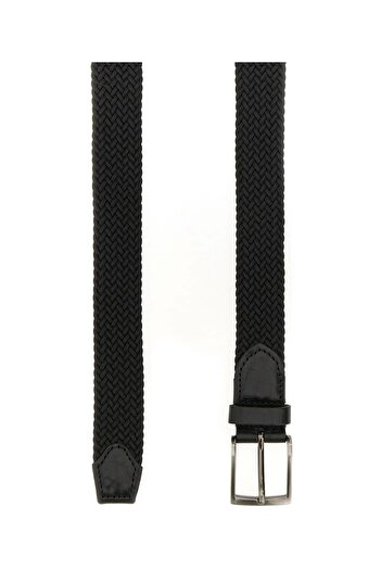 Guess SOSA NOT ADJUSTABLE BELT H35 Ανδρική μαύρη ζώνη BMSOFWP5235-BLA