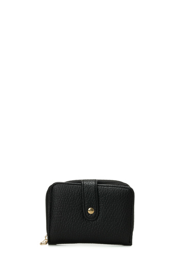 Polaris Soft Mini 5Fx Black Women's Wallet