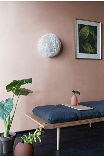 Lambadar Poilu Single Modern Scandinavian Model Goose Feather Living Room Living Room Bedroom Chandelier Sconce