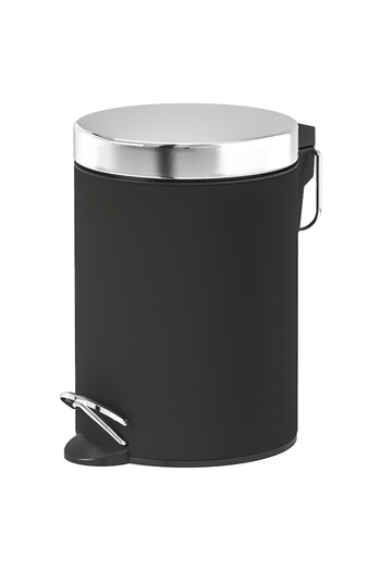 Generic Waste container, dark grey, 3 L