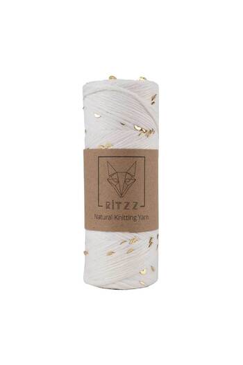 Ritzz Sequin Rope - White Gold Sequin