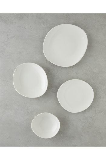 English Home Shape Food Jewelry, alb, 8 bucăți pentru 2 persoane