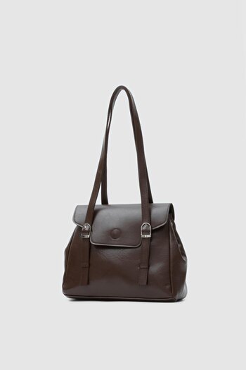 Shule Bags Loma Brown Shoulder Bag