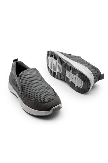 Modaarmada Gray Daily Use Comfortable Elastic Men's Shoes