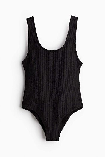 H&M Padded-cup High-leg swimsuit