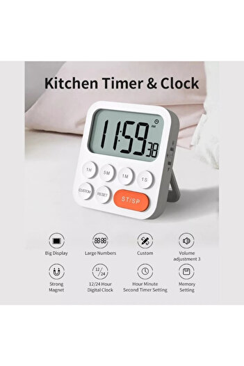 Choice WOKLOK Home Cooking Practical Supplies Multifunctional Kitchen Timer Cook Food Tools Camping Kitc...