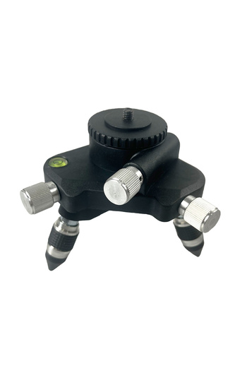 Choice laser level Metal Base 360 Rotation Adjustment Tripod Bracket Base for 1/4- or 5/8-inch interface...