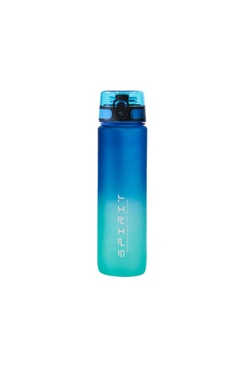 Choice 1000ml Blue 1 Liter Large Capacity Leak Proof Sports Water Bottle Colorful Plastic Cup Drink items O