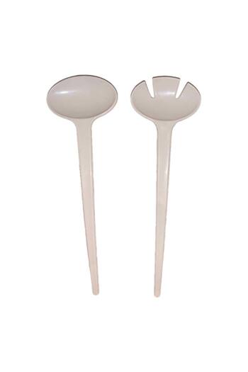 ZenGlow Salad Scoop Spoon Set - 2-Piece Salad Serving Set Mixing Spoon