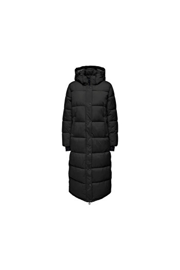 ONLY Γυναικείο χειμερινό μακρύ παλτό Onlann Premium Puffer ανθεκτικό στο κρύο
