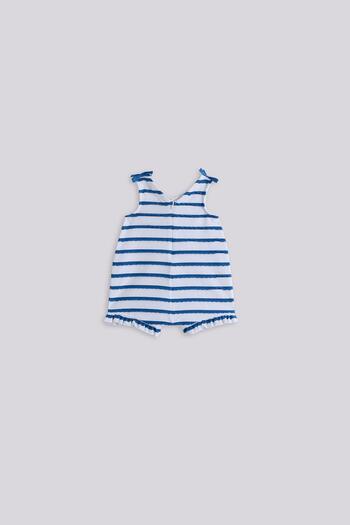 GB Baby BG Store Baby Girl Striped Jumpsuit