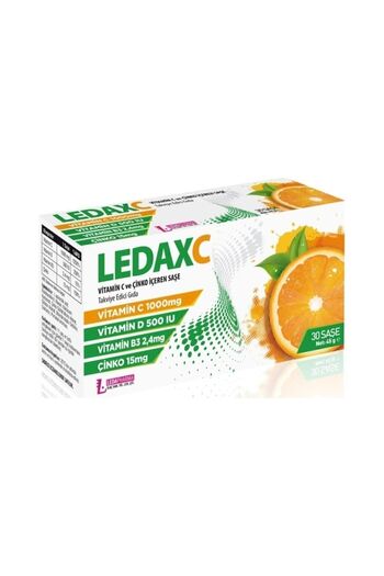 LedaPharma 1000 mg 30 Sachet of Ledax C Vitam