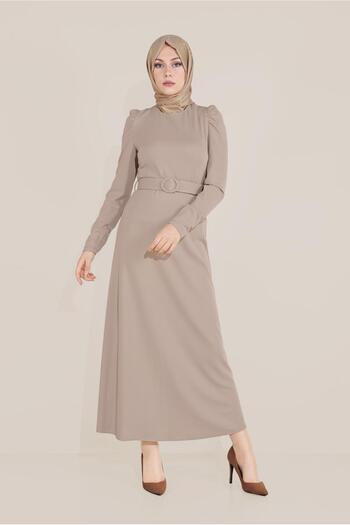 Alvina Watermelon Sleeve Belt Dress 40760