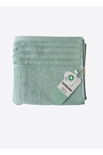 kitikate Organic Face Towel Blue 50*100 cm
