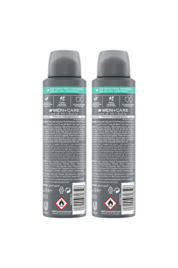 Dove Men+Care Eucalyptus & Birch Anti-Perspirant Deodorant Spray 2 x 150ml