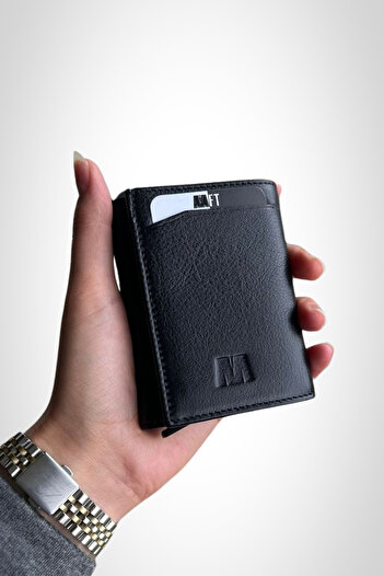 MFT Leather Design Retro Mekanızmalı Hakiki Deri Erkek Cüzdan
