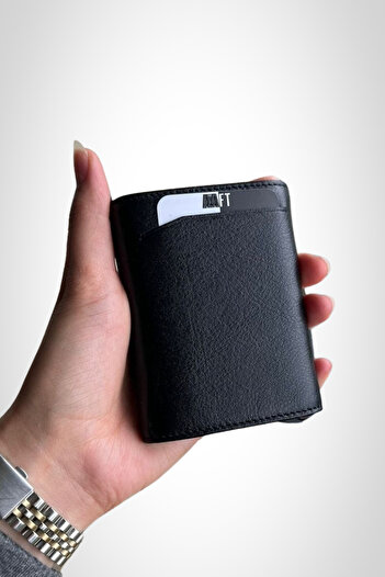 MFT Leather Design Retro Mekanızmalı Hakiki Deri Erkek Cüzdan