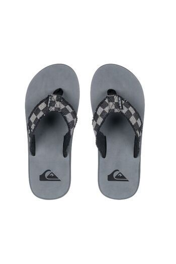 Quiksilver Monkey Abyss Men's Gray Slippers Men's Slippers Aqyl100047