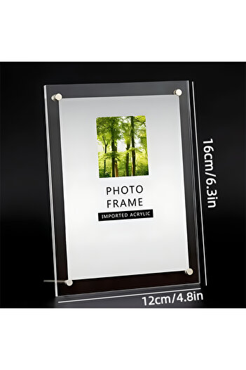 Choice 16x12cm 1pcs,Transparent Photo Frame Acrylic Photocard Holder Picture Frame Kpop Album Poster Tag Di