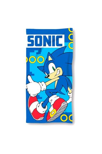 Sonic Children's bath towel, 70x140 cm, multicolor, The Hagedog, Sonic