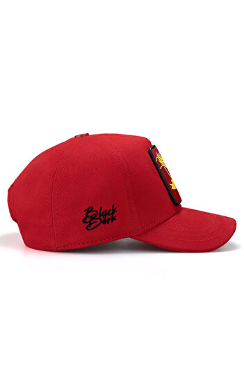 GÖZGÖZ STORE Göztepe x Black Börk Kırmızı Çocuk Şapka + 3 Farklı Bench