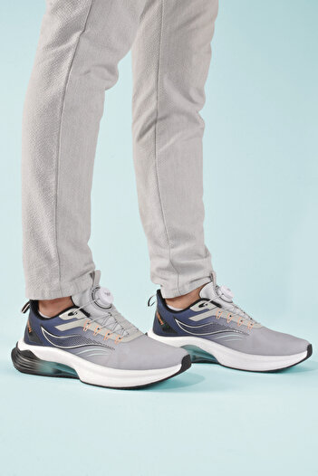 WALKWAY Gray Memory Foam Misina Bağc Nodded m Men's Sports Shoes