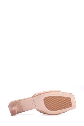 Nine West Parla 4fx Krem Kadın Terlik