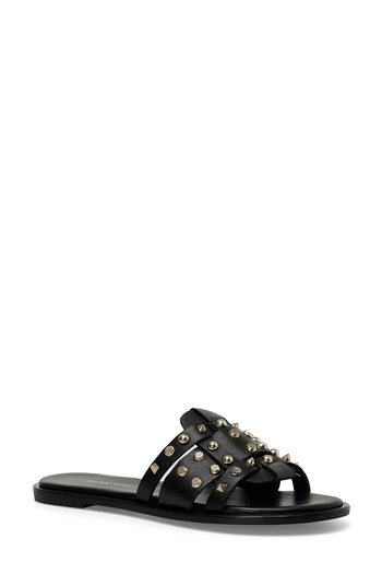 Nine West Γυναικείες παντόφλες MINEL 4FX Μαύρες