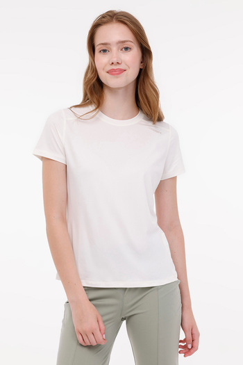 lumberjack WL ANYA 11GFP907 4FX - White Women's Short Sleeve T-Shirt
